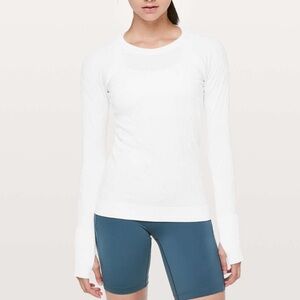 Lululemon Rest Less Pullover White Size 4